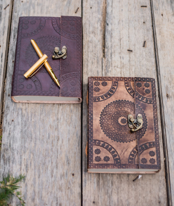 Leather Vintage Style Diary