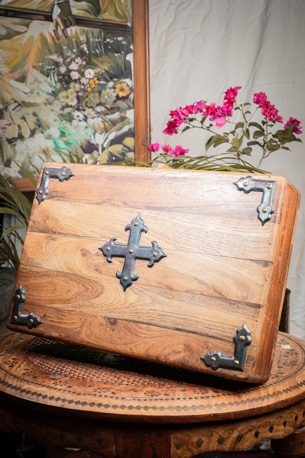 Vintage Wooden Merchant Box