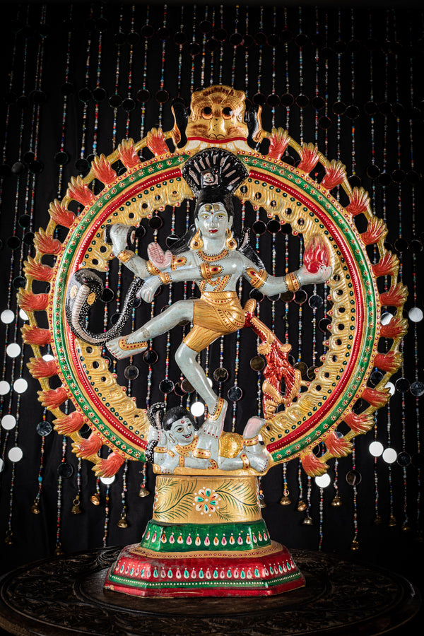 Metal Dancing Shiva (Natraj) Statue