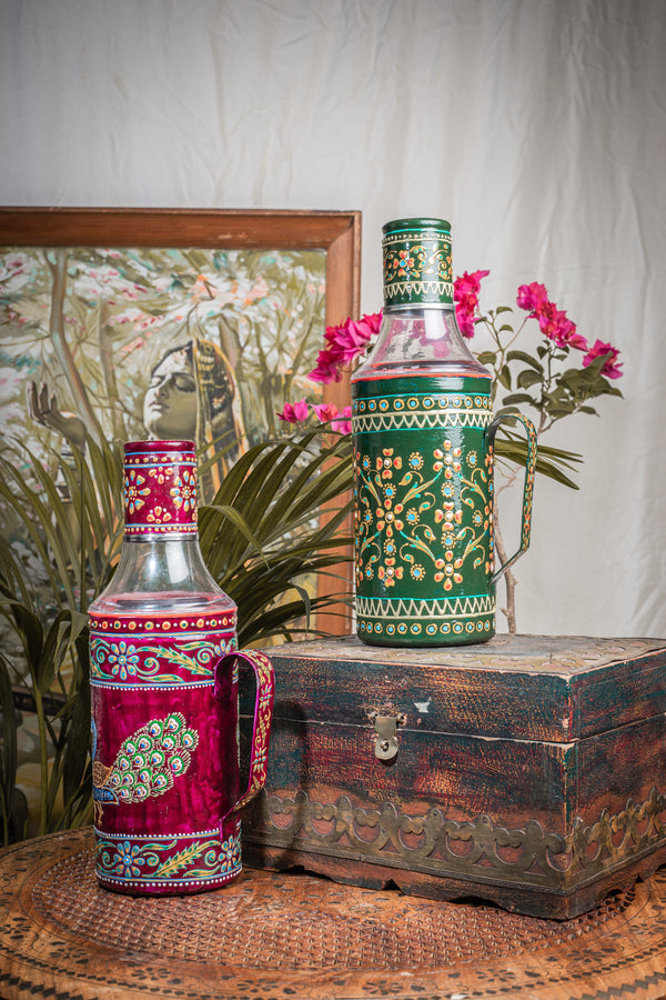 Meenakari Handpainted Oil Dispenser