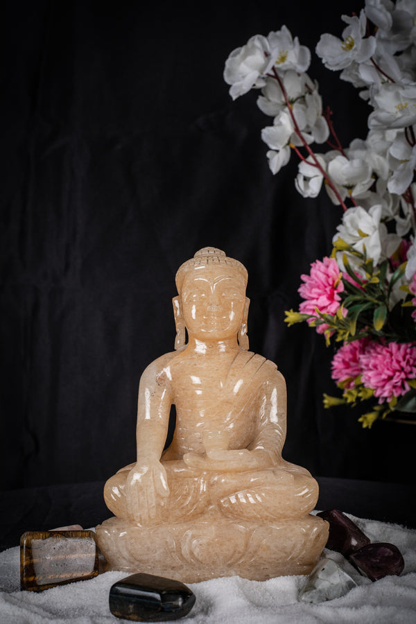 Jade Stone Buddha Statue