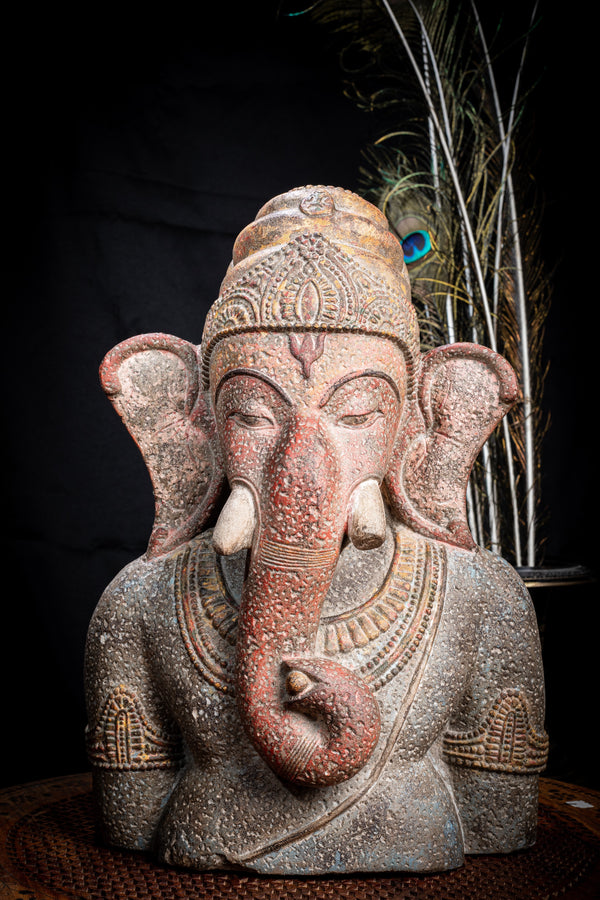 Stone Lord Ganesha Statue