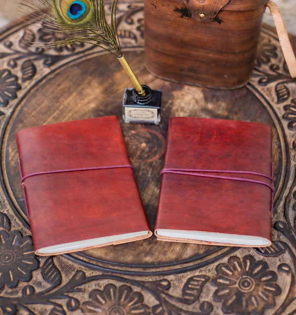 Plain Leather Diary