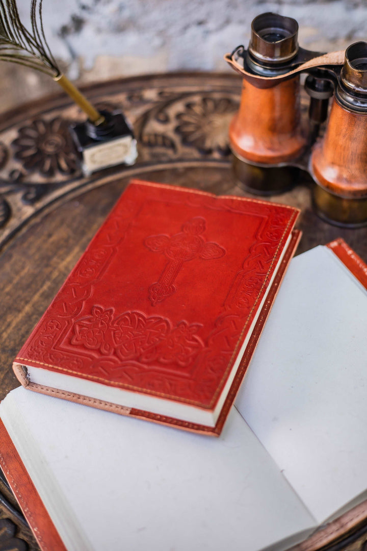 Hand Crafted Leather Cover Diary