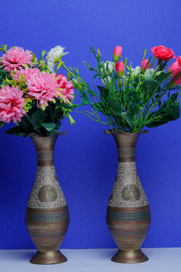 Metal Brass Flower Vase