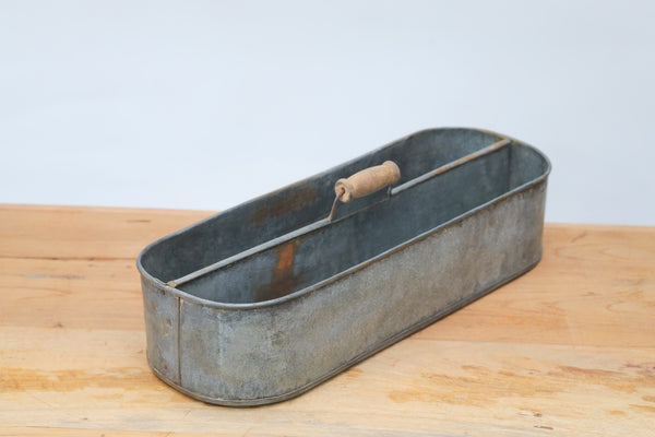 rustic Rectangular Wrought Iron Planters- Garden decor