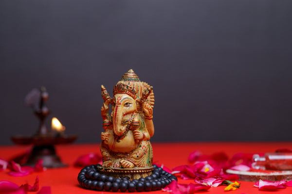 Marble Dust Ganpati Idol